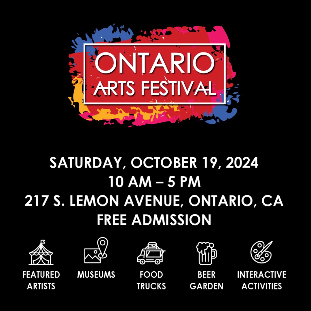 Ontario Arts Fest Info & Logo